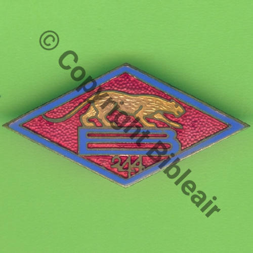 244  1920.30 A1247NH DRILLE BR.244 RO RAO OU RAM   A.AUGIS LYON 2Li 2Anneaux Dos lisse Src.Y.GENTY 371Eur(x2) 